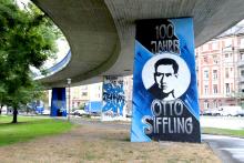 &quot;100 Jahre Otto Siffling&quot;-Graffiti